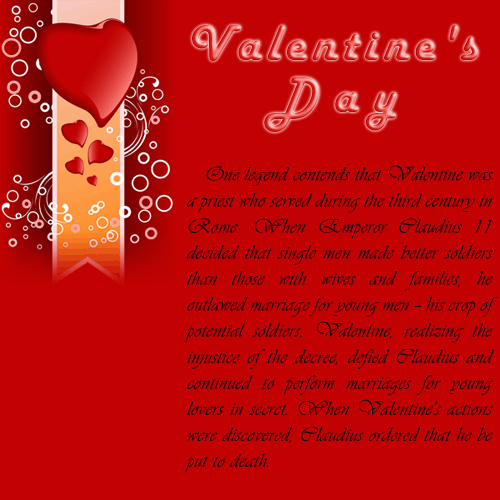 valentine day